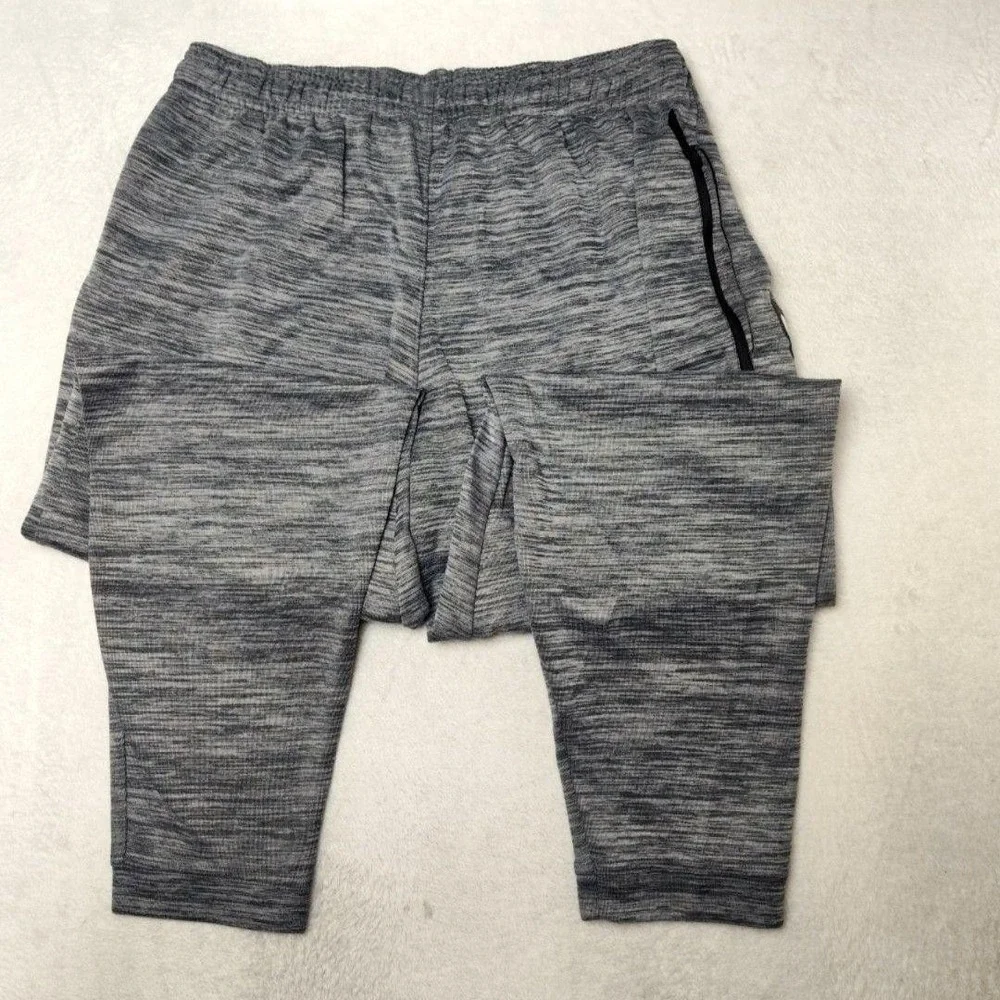 Chicago Bulls Nike Jogger Pants Mens XL Gray NBA Dri-FIT Basketball Taper 932722